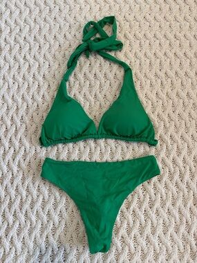 Knight Swim Green Bikini
